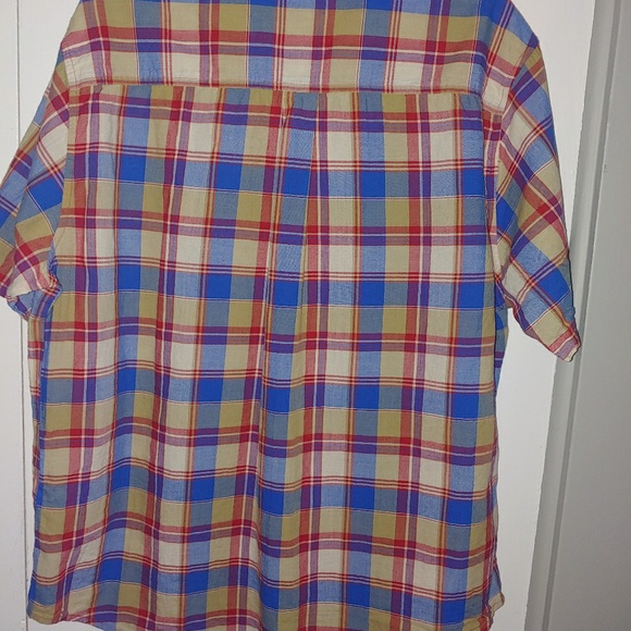 Woolrich plaid button up size L - Picture 4 of 4